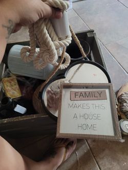 Rustic Mirror, Rope,small Frame Decor