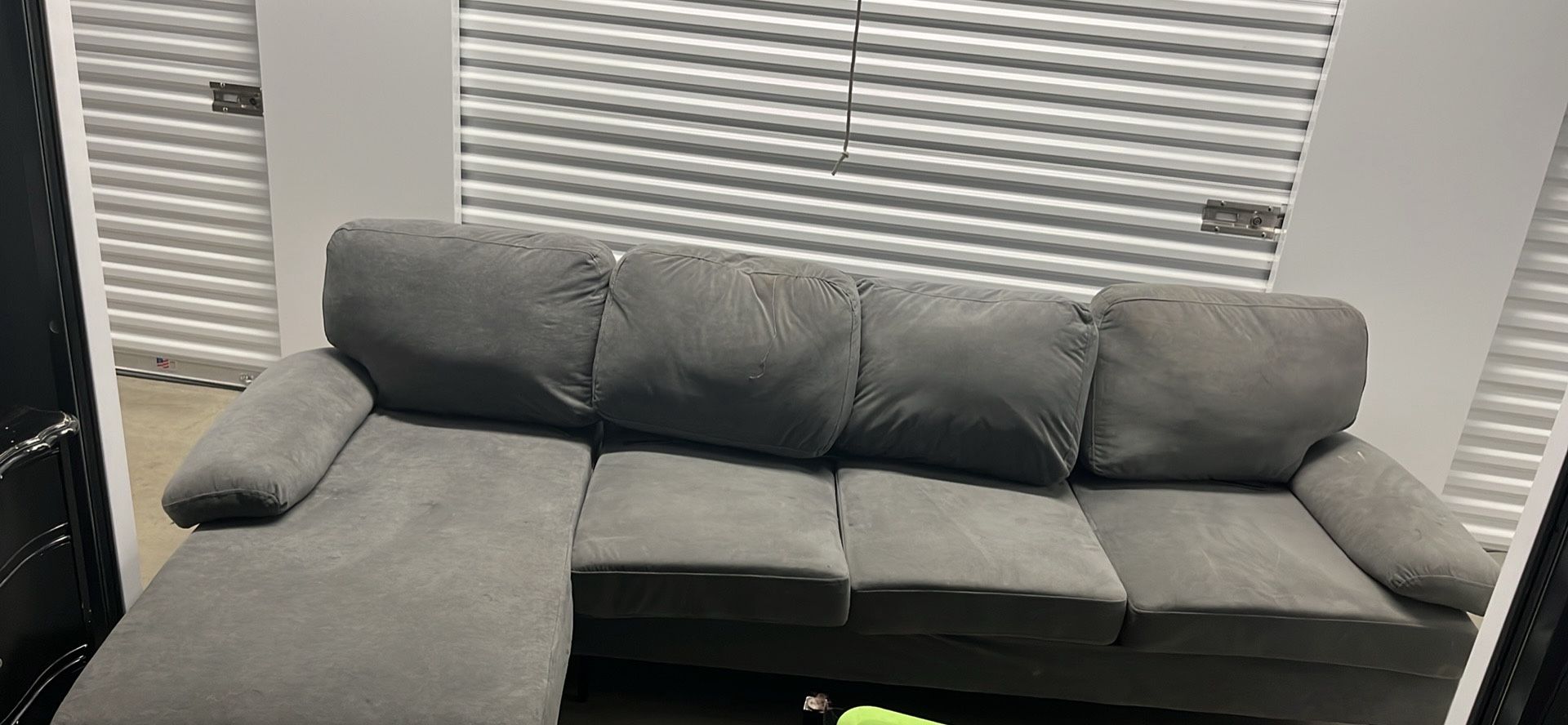 Grey (L) Couch 