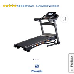 NordicTrack C 1650 treadmill with a 3.5 horsepower motor