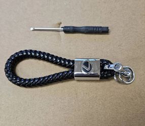 Brand New Lexus Black BV STYLE CALF Braided Leather Strap