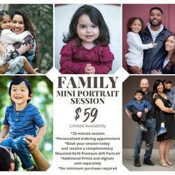 Mini Family Portrait Session