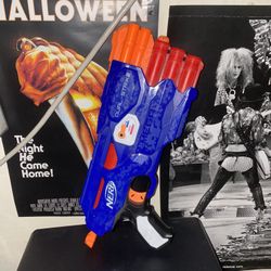 Nerf Dual Strike Mega Rounds Toy Dart Gun