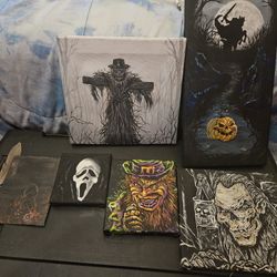 Hand painted paintings