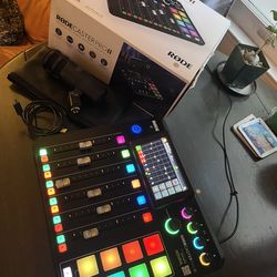 RØDECaster Pro II Podcast Mixer + Audio-Technica Mic – Complete Podcast/Streaming Setup