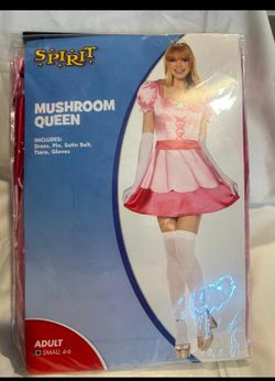 Mushroon Queen adults Costume S & M