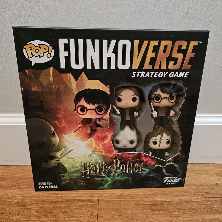 Funkoverse Harry Potter Strategy Game with Funko Pops *Pick-up In Great Bridge*