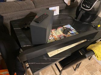 Onn sound bar with sub woofer