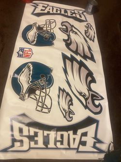 Philadelphia Eagles NFL Sticker Decal Sheet