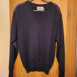 Navy Blue Men's Sweater