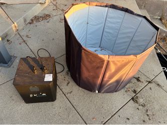 Nuvio Recovery Chiller and Portable Ice Bath Tub