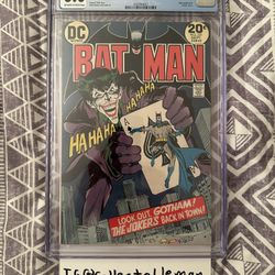 BATMAN #251 CGC 6.0   CLASSIC NEAL ADAMS JOKER COVER 1973