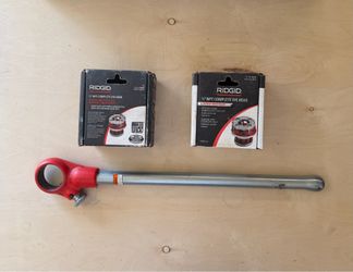Ridgid pipe threader