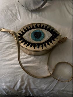 Betsy Johnson eye purse