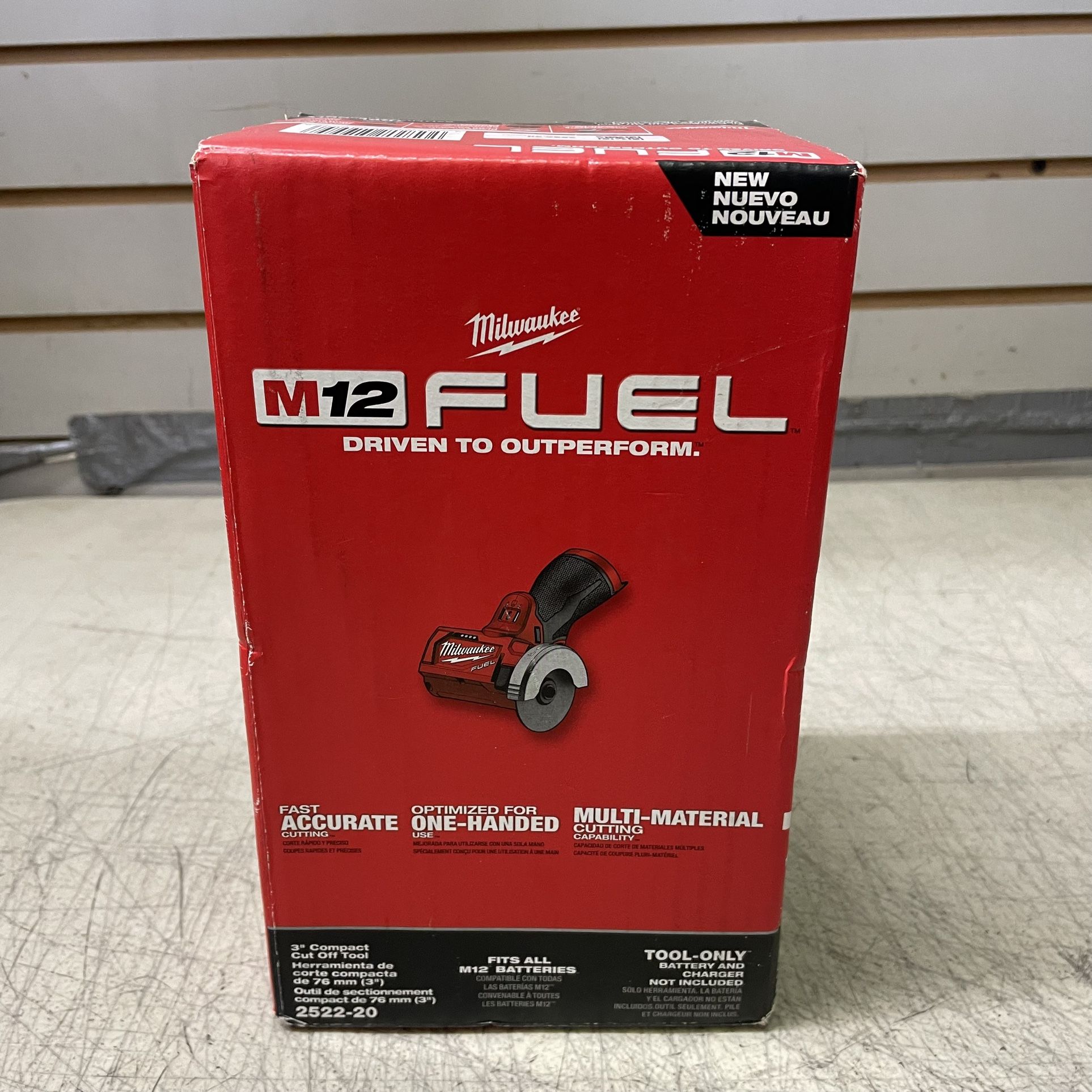 Milwaukee M12 Fuel 3” Compact Cut Off Tool 2522-20 