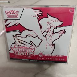 White Flare Pokemon Center Elite Trainer box