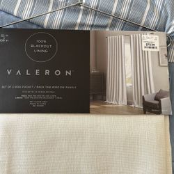 2 Sets Of White Linen  Curtains Brand New 