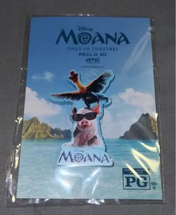 Moana AMC Theater Collectible