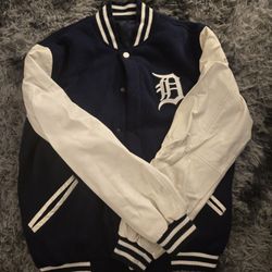 Detroit Letterman Jackets. It's Reversible As Well. Size L