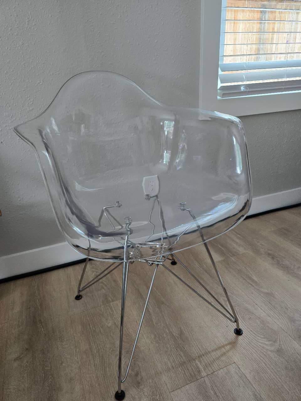 Clear Acrylic Armchair