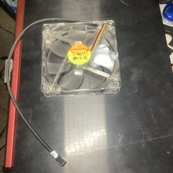 120mm Fan - ThermalTake - Clear - 3 Pins