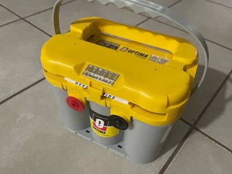 Yellow top optima battery NEW