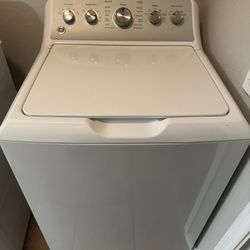 GE Top Load Washer & Hotpoint Front Load Dryer