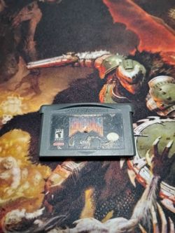 Doom Game Boy Advance Cartridge