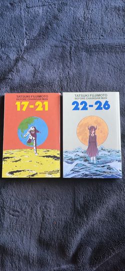 Tatsuki Fujimoto Before Chainsaw Man Manga Volumes 17-21 & 22-26