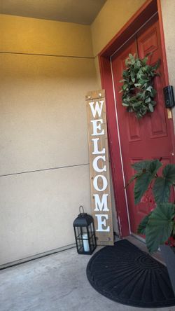 Welcome sighn