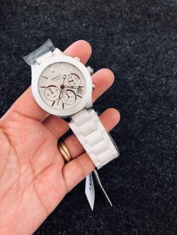 New. DKNY Women watch Ceramics and metals