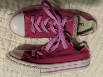 Size 1 youth Converse and twinkle toes $15 each or both for $25