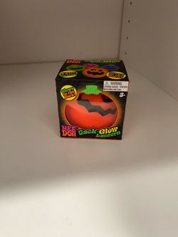 Nee Doh Jack-Glow Lantern Stress Ball Toy