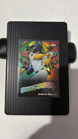 Topps Chrome Jackson Chourio Future Stars Card