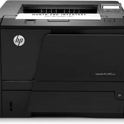 HP LaserJet Pro M401 Printer. 