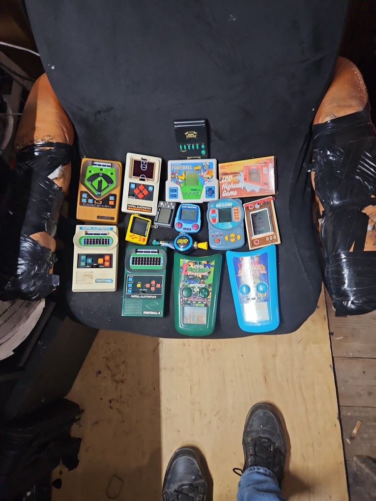 Vintage Handheld Electronic Games