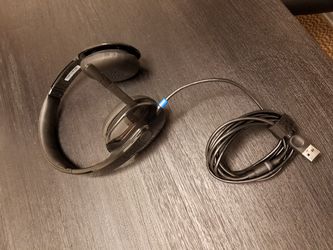 USB headset with microphone