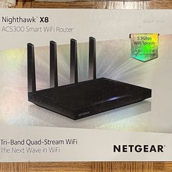 Netgear Nighthawk X8 AC5300 Smart WiFi Router R8500