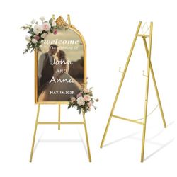Gold Easel