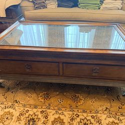 Coffee table and side tables