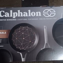 Calphalon 11 Piece cookware Set With mineral shield 