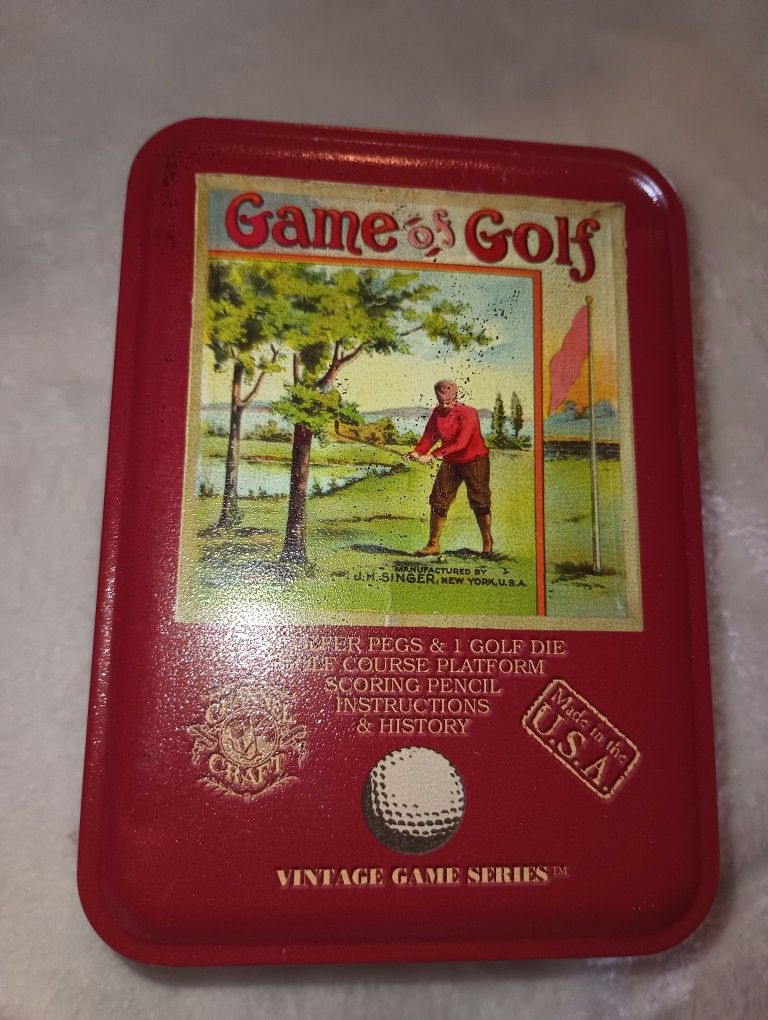 Vintage Game's Of Golf Game Series 