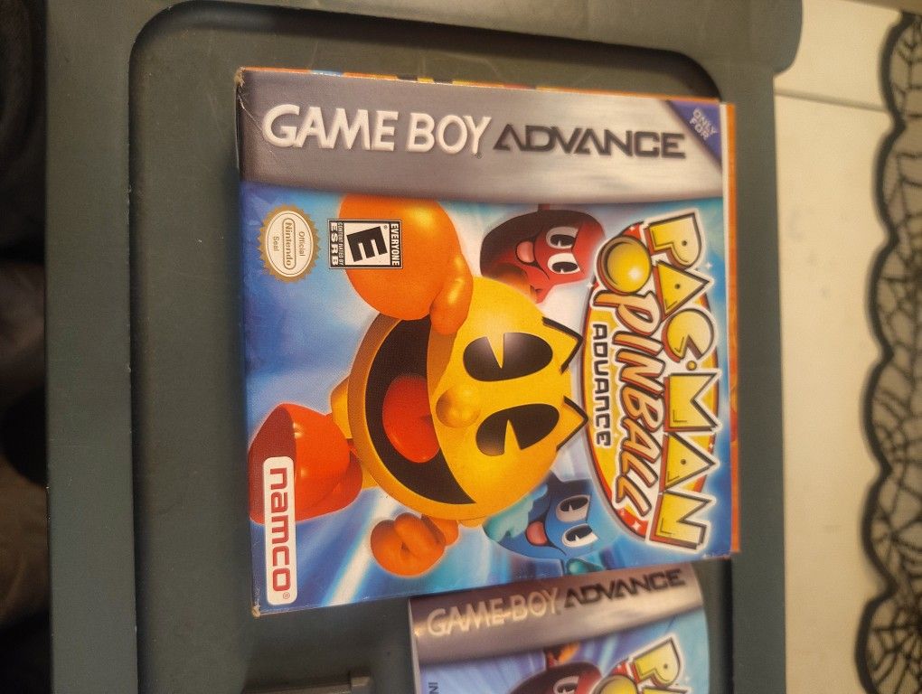Gameboy Advance Pacman Pinball