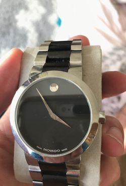 Mens Authentic Swiss Movado Verto 0606373 Black PVD Stainless Steel Watch 40mm for Sale in San Francisco CA OfferUp