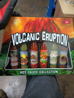 Volcanic Eruption Hot Sauce
