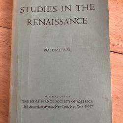 Lot of 6 Vintage Journals on Musicology, Renaissance, Medieval Studies 
