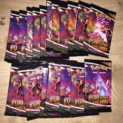 Evolving Skies Booster Packs