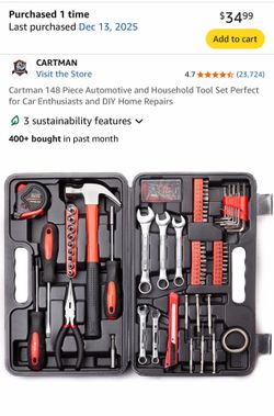 Cartman 148 tool piece set NEW