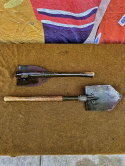 Vietnam War Era U.S. Military Trench Shovels