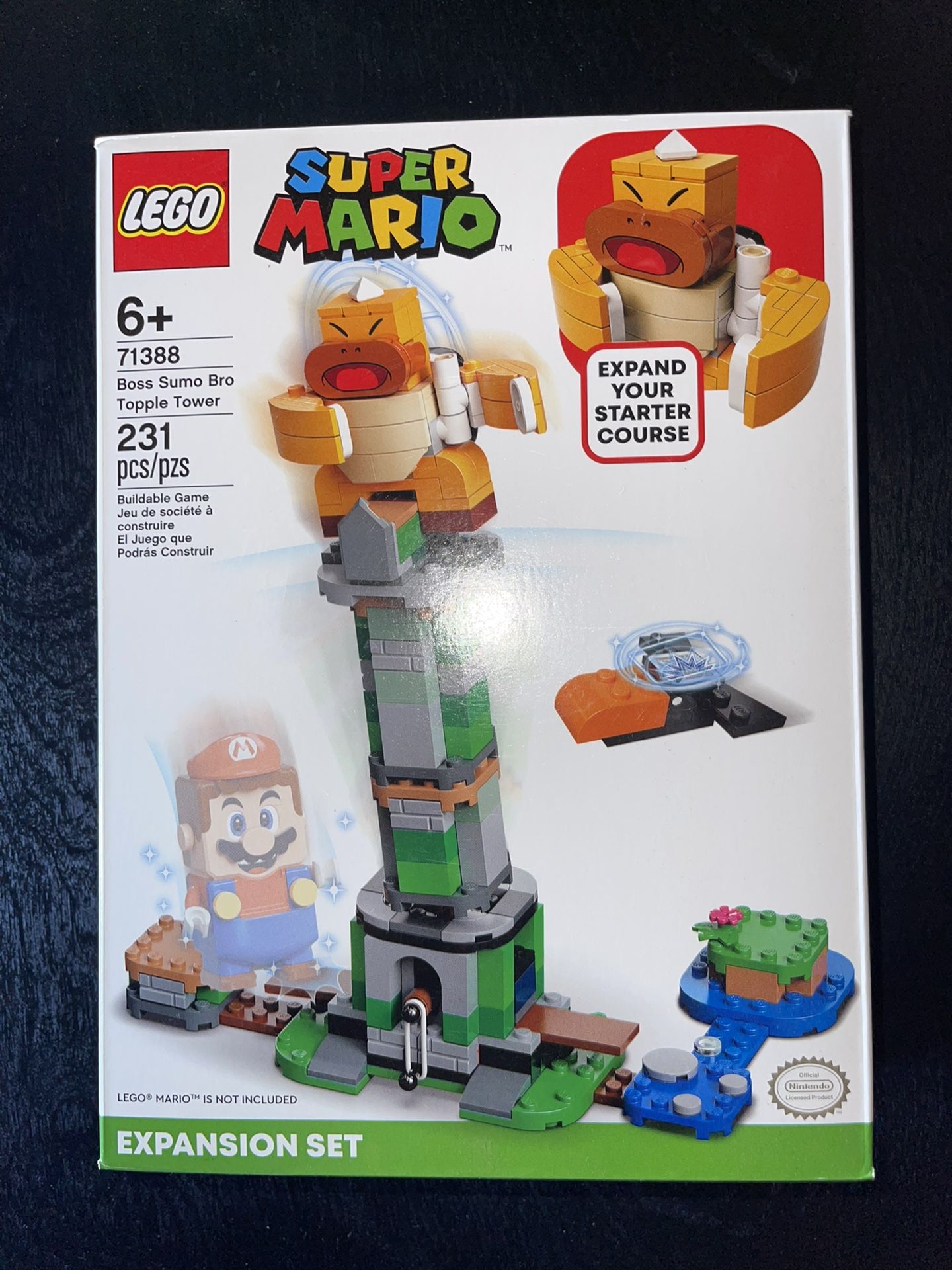 *LEGO* Super Mario Boss Sumo Bro Topple Tower Expansion Set, 71388