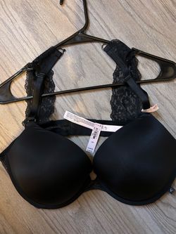 Black Victoria Secrete Bra Back Lace